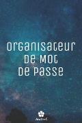 Organisateur De Mot De Passe: Un carnet parfait pour prot?ger tous vos noms d'utilisateur et mots de passe