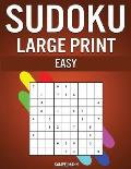 Sudoku Large Print Easy: 250 Large Print Easy to Solve Sudokus with Solutions