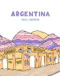 Argentina para colorear