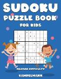 Sudoku Puzzle Book for Kids Medium Difficulty: 300 Medium Sudokus for Children - Includes Instructions and Solutions