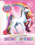 Unicorn Coloring Book for Kids Ages 4-8: With Magical Beautiful Unicorn Designs