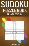 Sudoku Puzzle Book Travel Edition: 200 Easy to Medium Sudokus with Solutions - Small Compact 5 x 8 Size