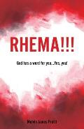 Rhema!!!: God has a word for you... Yes, you!