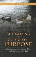 Actualizing Our God-Given Purpose: Moving from Experiencing God to Co-Laboring with God
