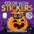 Color with Stickers Halloween