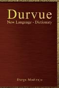 Durvue New Language - Dictionary