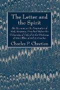 The Letter and the Spirit