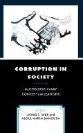 Corruption in Society: Multidisciplinary Conceptualizations