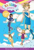 Rainbow Fairies Books 5 7 with Special Pet Fairies Book 1 Sky the Blue Fairy Inky the Indigo Fairy Heather the Violet Fairy Katie the Kitten Fairy