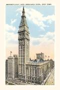 Vintage Journal Metropolitan Life Insurance Building, New York City