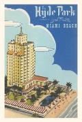 Vintage Journal Hyde Park Hotel, Miami Beach