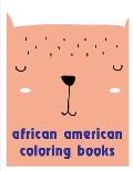 African American Coloring Books: Christmas Book from Cute Forest Wildlife Animals