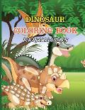 Dinosaur Coloring Book for 7 Years Old Boy: A dinosaur coloring activity book for kids. Great dinosaur activity gift for little children. Fun Easy Ado