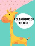 Coloring Book For Girls: Cute Chirstmas Animals, Funny Activity for Kids's Creativity