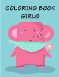 Coloring Book Girls: Coloring Pages with Adorable Animal Designs, Creative Art Activities