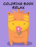 Coloring Book Relax: coloring pages with funny images to Relief Stress for kids and adults