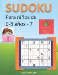 Sudoku para ni?os de 6 - 8 a?os - Lleva los rompecabezas de sudoku contigo dondequiera que vayas - 7