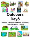 English-Haitian Creole Outdoors/Dey? Children's Bilingual Picture Dictionary