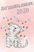 Katzenkalender 2020: Taschenkalender und Wochenplaner, ca A5 Happy Cat