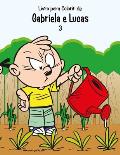 Livro para Colorir de Gabriela e Lucas 3