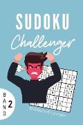 Sudoku Challenger 111 R?tsel Mit L?sungen Band 2: A4 SUDOKU BUCH ?ber 100 Sudoku-R?tsel mit L?sungen - mittel-schwer - Tolles R?tselbuch - Ged?chtnist
