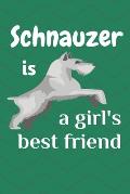 Schnauzer is a girl's best friend: For Schnauzer Dog Fans