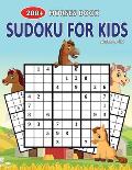 200+ Horses Book Sudoku For Kids Ages 8-12: Let's Fun Horses Sudoku Puzzle Books Easy To Hardest For Kids