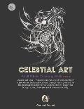 Celestial Art: Adult & kids colouring book