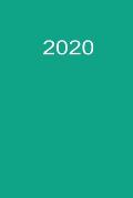 2020: Planer 2020 A5 T?rkisblau
