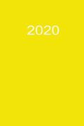 2020: Planer 2020 A5 Gelb