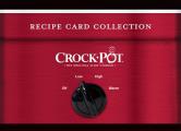 Crockpot Recipe Card Collection Tin (Red)