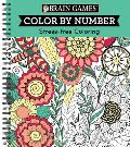 Brain Games - Color by Number: Stress-Free Coloring (Green)