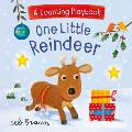 One Little Reindeer A Counting Playbook