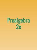 Prealgebra 2e