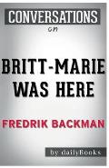 Conversation Starters Britt-Marie Was Here by Fredrik Backman