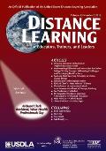 Distance Learning Volume 13 Issue 3 2016