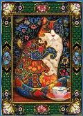 Painted Cat 1000-Piece Puzzle
