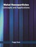 Metal Nanoparticles: Concepts and Applications