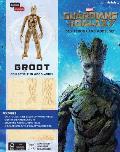 IncrediBuilds Marvel Guardians of the Galaxy Groot Deluxe Book & Model Set