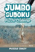 Jumbo Sudoku Puzzle Challenge Vol 2: Jumbo Sudoku Challenge Edition