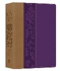 The KJV Study Bible - Large Print [violet Floret]