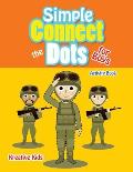 Simple Connect the Dots for Boys Activity Book