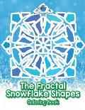 The Fractal Snowflake Shapes Coloring Book