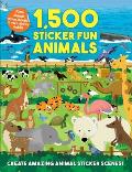 1500 Sticker Fun Animals