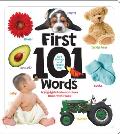First 101 Words: A Hidden Pictures Lift-The-Flap Board Book, Learn Animals, Food, Shapes, Colors and Numbers, Interactive First Words B
