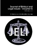 Journal of Ethical and Legal Issues - Volume 13