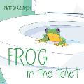 Frog in the toilet