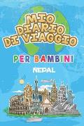 Mio Diario Di Viaggio Per Bambini Nepal: 6x9 Diario di viaggio e di appunti per bambini I Completa e disegna I Con suggerimenti I Regalo perfetto per