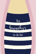 The homemaker's to-do list: Cute to-do list in a pink blush cover for the busy homemaker. A wonderful way to organize your chores. Grab a copy for