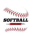 Softball Scorecards: 100 Scoring Sheets For Baseball and Softball Games